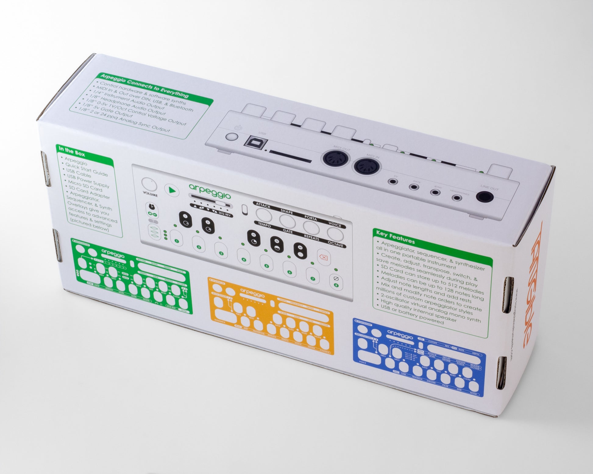 arpeggio pedal Tangible Instruments: Arpeggio Portable Synthesizer