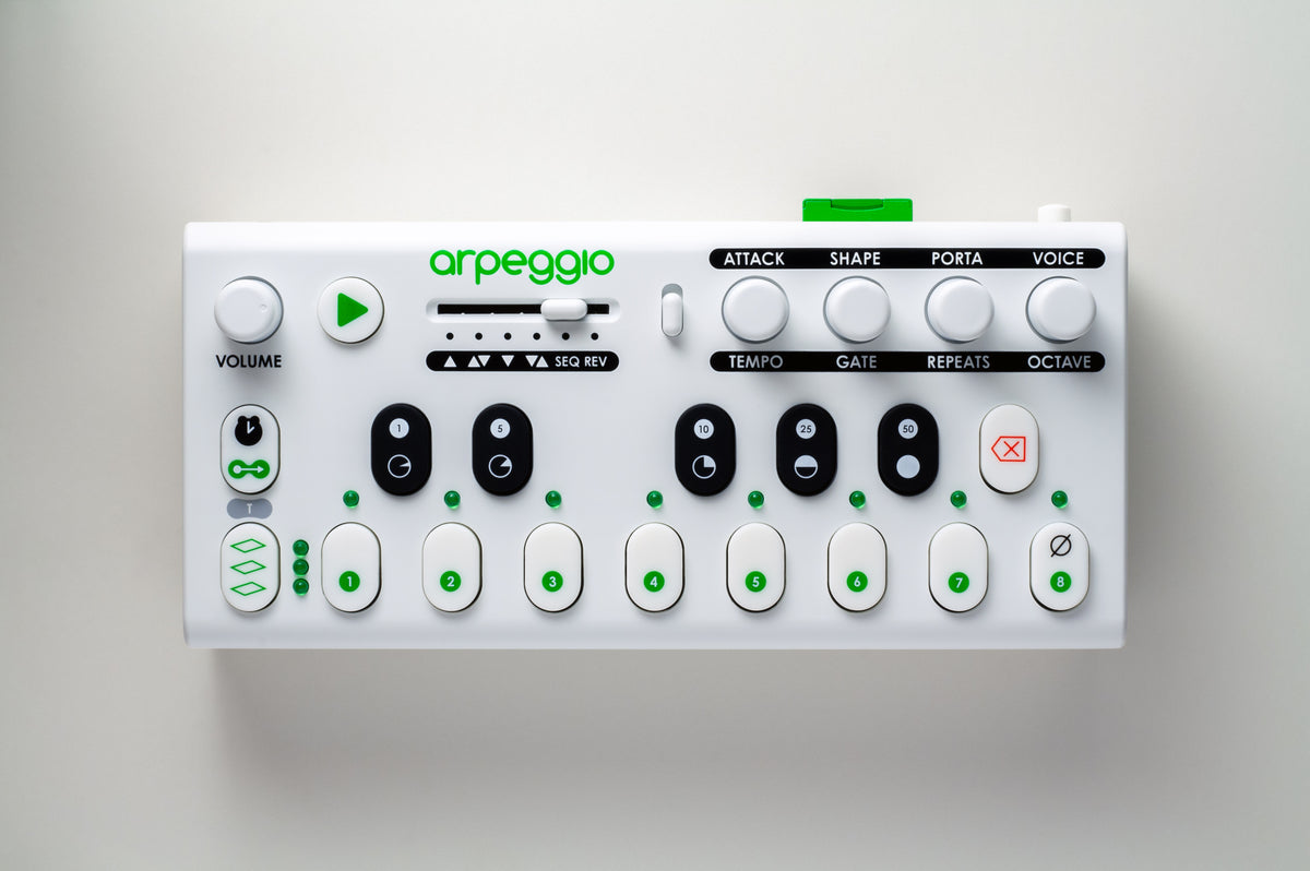 Tangible Instruments. Arpeggio is now shipping.